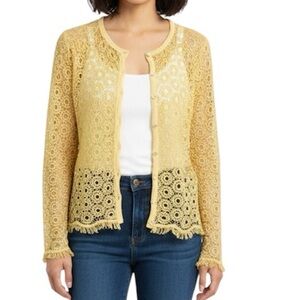 Lace Women's Cardigan - Medium
